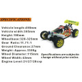 Hsp94081 1/8 Nitro off Road RC 4X4 Buggy for Sale